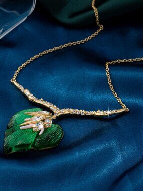 Alexis Bittar Organic Crystal Necklace